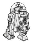 R2 Line Drawing