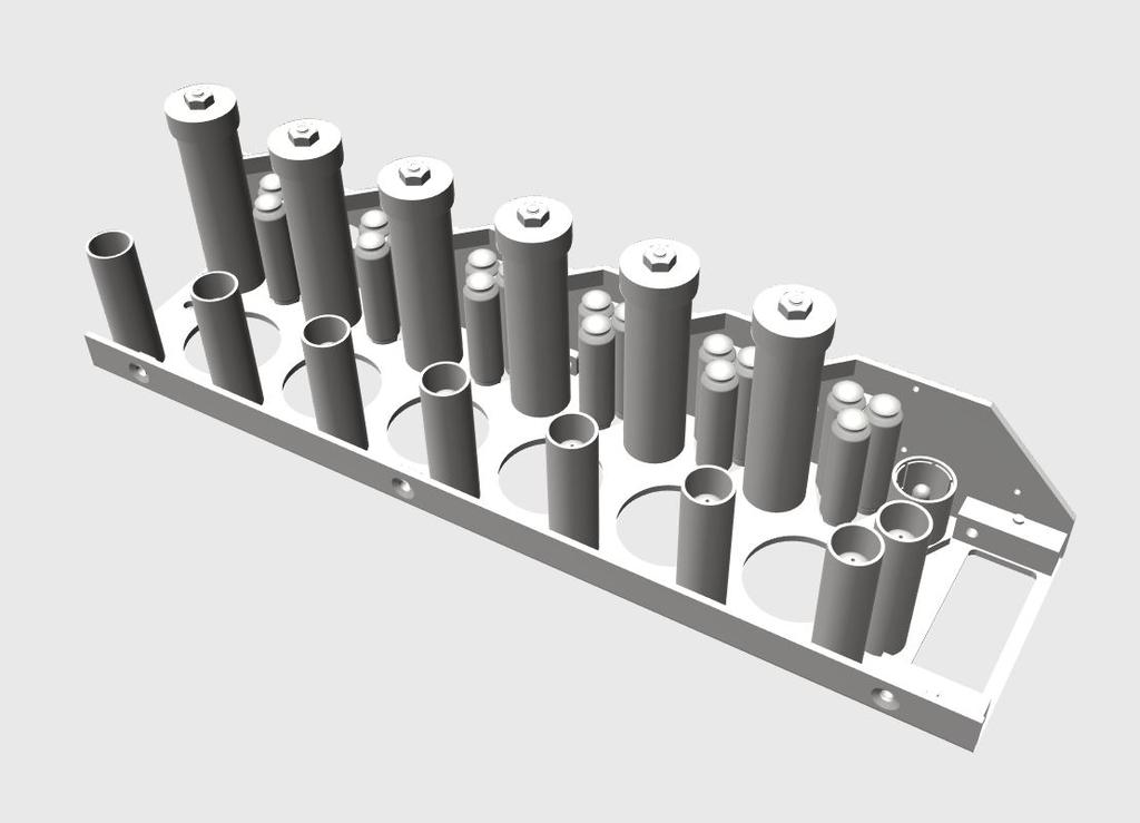 TinyP MSE-6 Top Rack without Tube Sockets