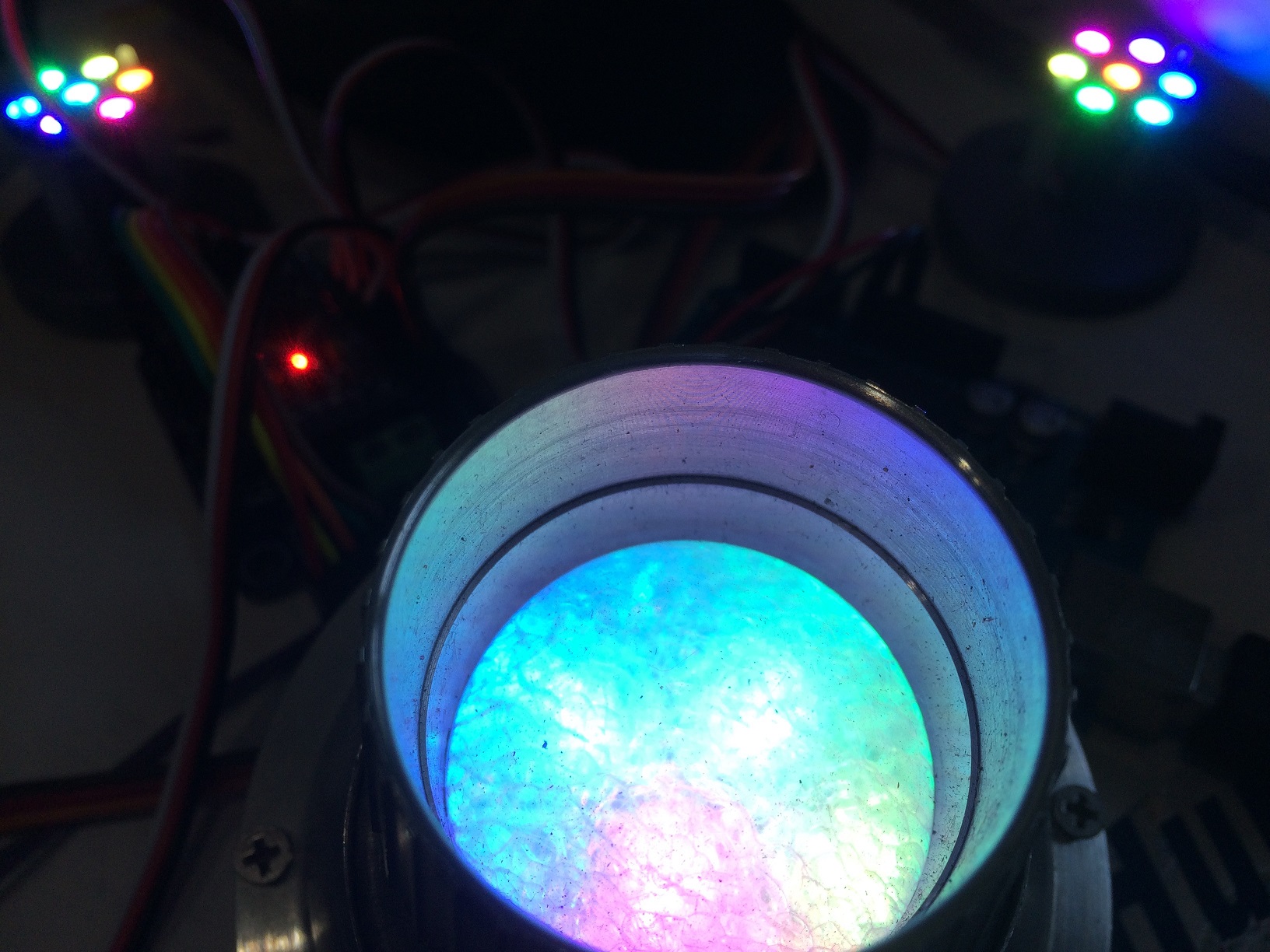 FlthyHP LEDs in rainbow color mode