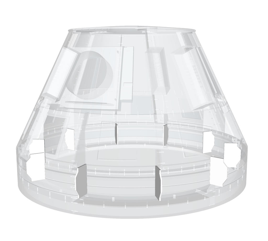 TinyP R0 Dome - Ring Support Ribs x10