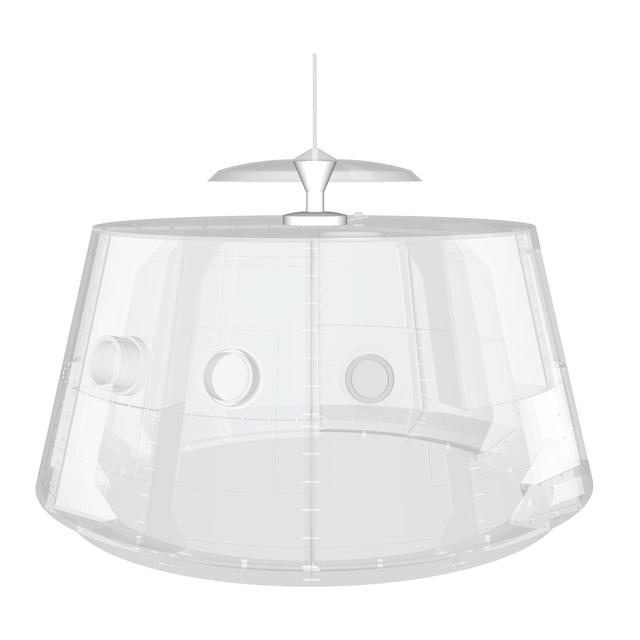 TinyP Chopper - Dome - Radar Dish Base