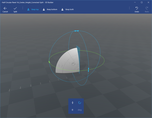 Splitting surface