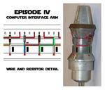 CPU arm wire and resistor placement guide