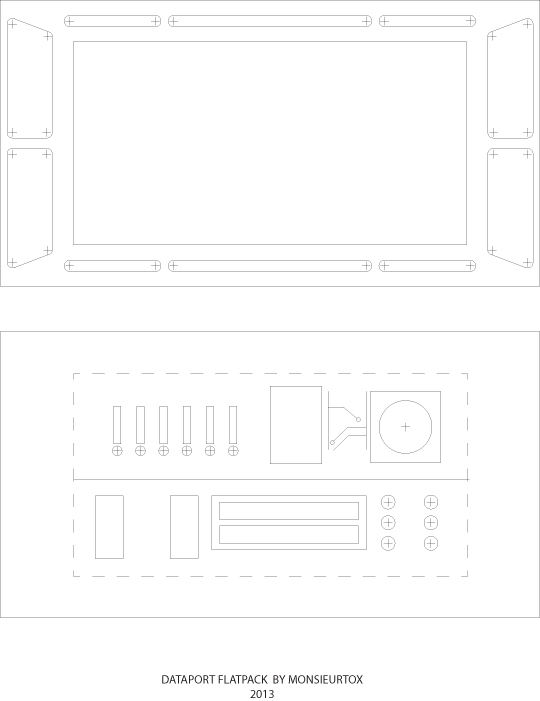 Monsieurtox dataport flatpack