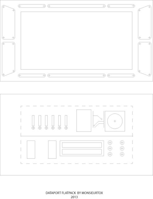 Monsieurtox dataport flatpack