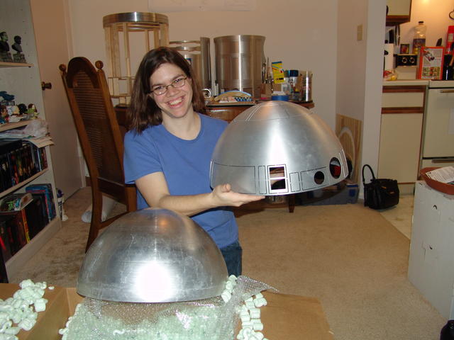 The Happiest Day of R2 Building.......Getting The Dome !