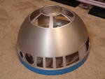 Test Fitting Outter Dome Over Inner Dome