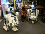 Doug Dixons' R2 and our Jawa & R2