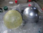 Fiberglass inner dome