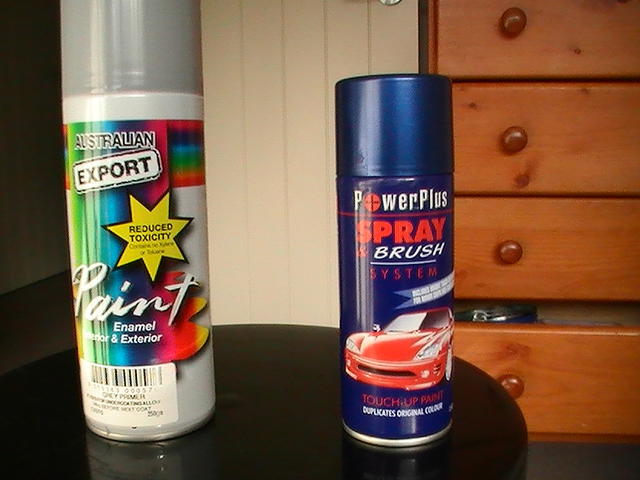 New spray paint and Primer! 9