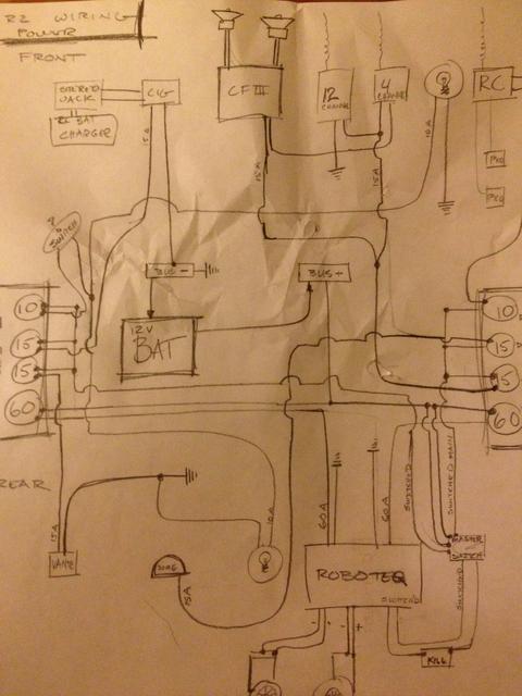 Rough Wiring Sketch