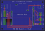 PS2 Controller Shield - Board B