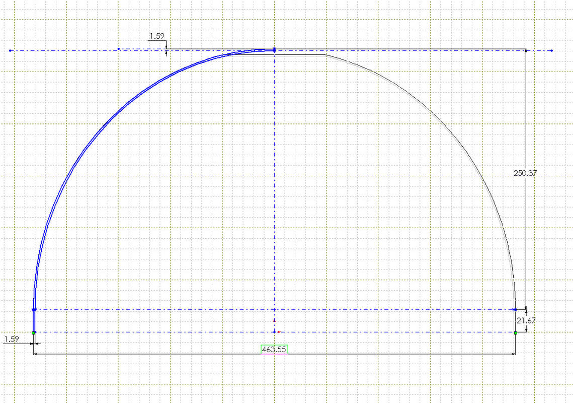 outer dome ellipse