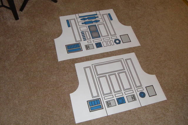 KVR2 body stickers II