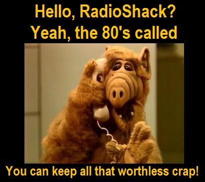 radio shack alf 80s called