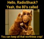 radio shack alf 80s called