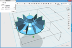 fusion reactor top with dimensions and volume