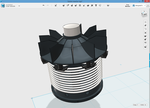 tilted fusion reactor cable and coil details