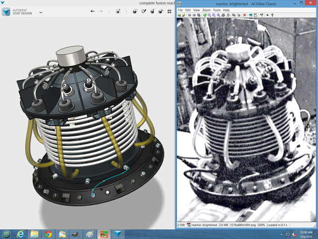 fusion reactor complete