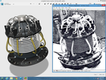 Fusion reactor new top with bottom cables